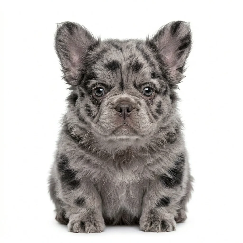 Bulldog Francés Fluffy Blue Merle en Ciudad de México