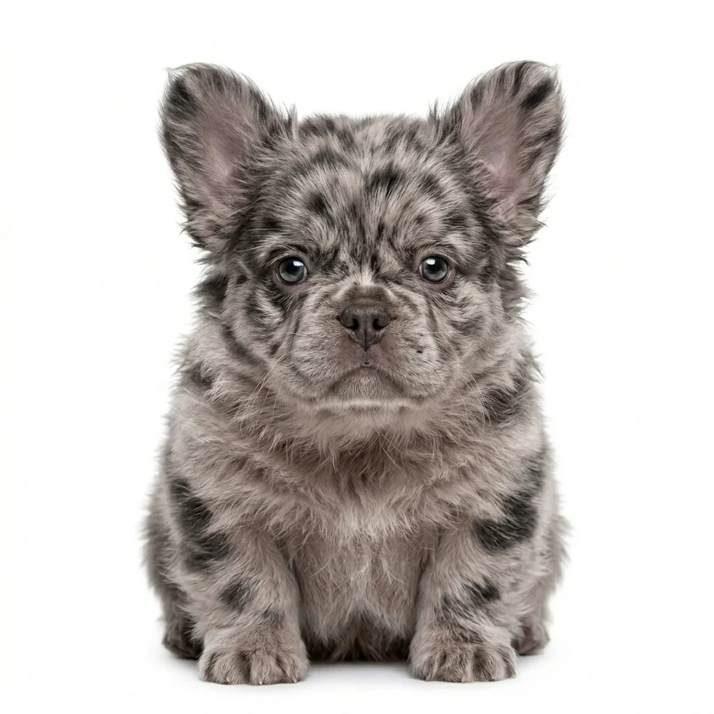 Bulldog Francés Fluffy Merle en Ciudad de México